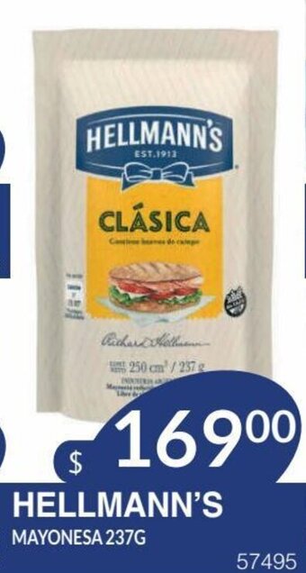 Masivos Hellmann's Mayonesa 237g oferta