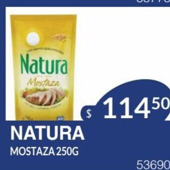 Masivos Natura Mostaza 250g oferta