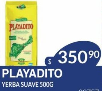 Masivos Playadito Yerba Suave 500g oferta