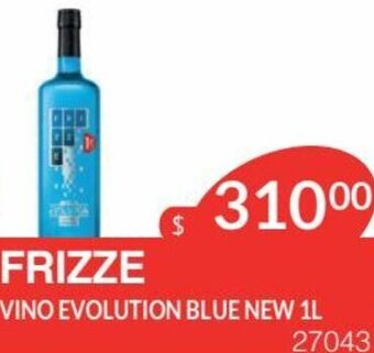Masivos Frizze Vino Evolution Blue New 1L oferta