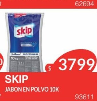 Masivos Skip Jabon en Polvo 10K oferta