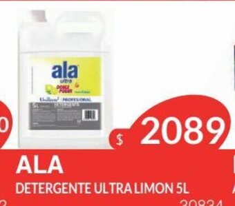 Masivos Ala Detergente Ultra Limon 5L oferta