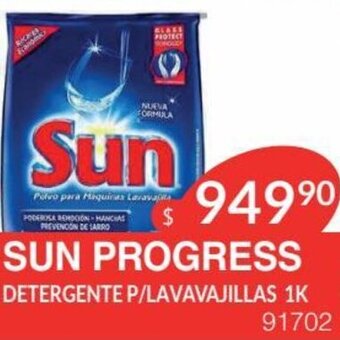 Masivos Sun Progress Detergente P/Lavavajillas 1K oferta