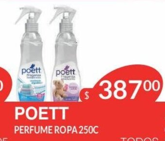 Masivos Poett Perfume Ropa 250c oferta