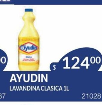 Masivos Ayudin Lavandina Clasica 1L oferta