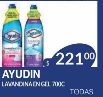 Masivos Ayudin Lavandina En Gel 700c oferta