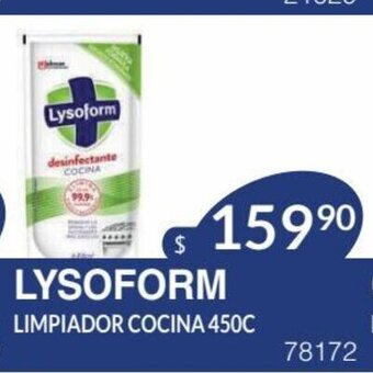 Masivos Lysoform Limpiador Cocina 450c oferta