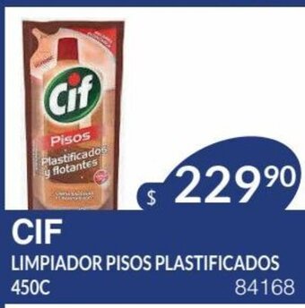 Masivos Cif Limpiador Pisos Plastificados 450c oferta