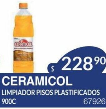 Masivos Ceramicol Limpiador Pisos Plastificados 900c oferta