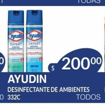 Masivos Ayudin Desinfectante de Ambientes 332c oferta