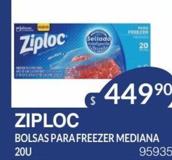Masivos Ziploc Bolsas Para Freezer Mediana 20u oferta