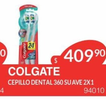 Masivos Colgate Cepillo Dental 360 Suave 2x1 oferta