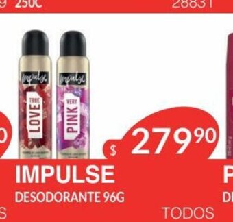 Masivos Impulse Desodorante 96g oferta