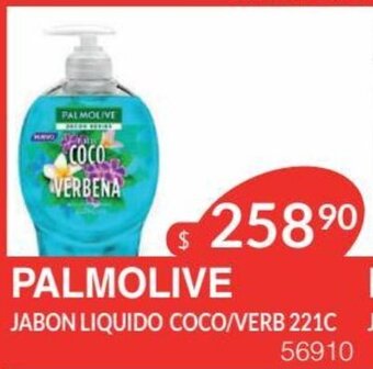 Masivos Palmolive Jabon Liquido Coco/Verb 221c oferta
