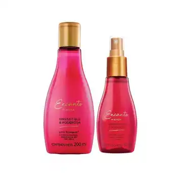 Avon Set x2 encanto irresistible mini - crema corporal + bodysplash oferta