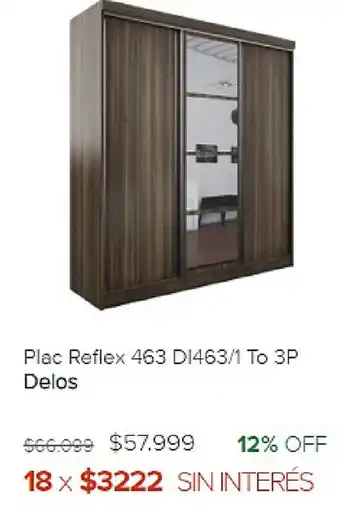 Megatone Delos Plac Reflex 463 D1463/1 To 3P oferta
