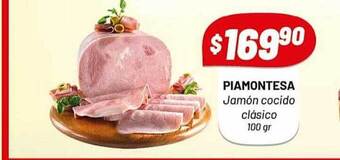 Almacor Piamontesa jamón cocido clásico 100 gr oferta