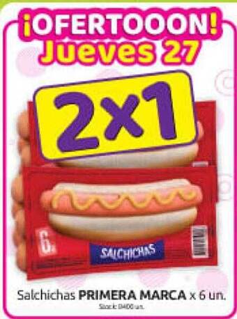 Cordiez Salchichas primera marca oferta