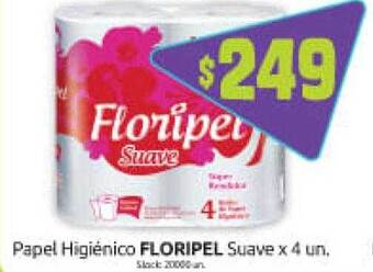 Cordiez Papel higiénico floripel suave oferta