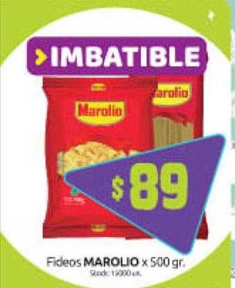 Cordiez Fideos marolio oferta