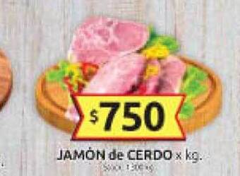 Cordiez Jamón de cerdo x kg oferta
