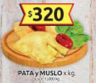 Cordiez Pata y muslo x kg oferta