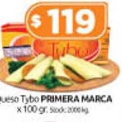 Cordiez Queso tybo primera marca oferta