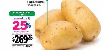 La Anonima Papa granel oferta