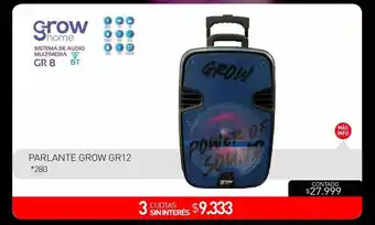 La Anonima Grow home parlante grow gr12 oferta
