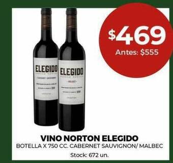 Super MAMI Vino norton elegido oferta