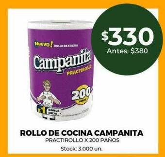 Super MAMI Rollo de cocina campanita oferta