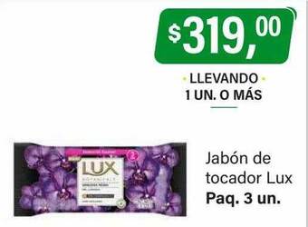 Supermercados Damesco Jabón de tocador lux oferta