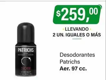 Desodorantes patrichs