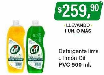 Supermercados Damesco Detergente lima o limón cif oferta