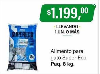 Supermercados Damesco Alimento para gato super eco oferta