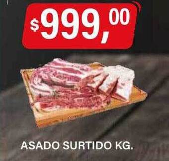Supermercados Damesco Asado surtido oferta