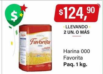 Harina 000 favorita