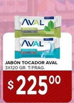 Supermercados Mayor Jabón tocador aval t-frag oferta