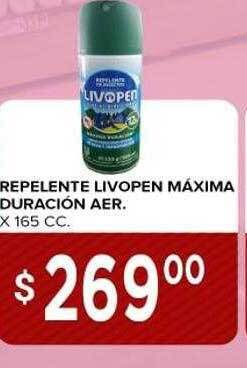 Supermercados Mayor Repelente livopen máxima duración aer x 165 cc oferta
