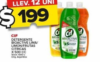 Carrefour Detergente cif oferta