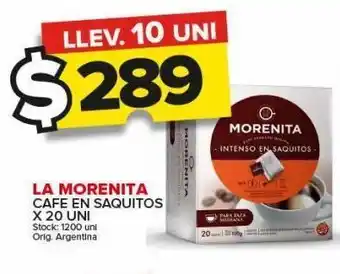 Carrefour Cafe la morenita oferta
