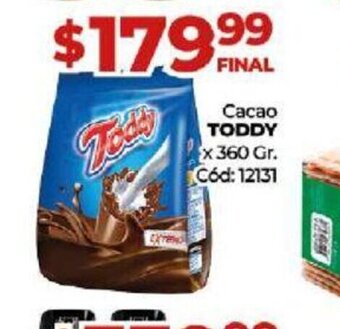 Diarco Cacao Toddy oferta