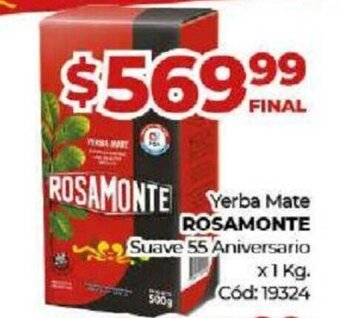 Diarco Rosamonte oferta