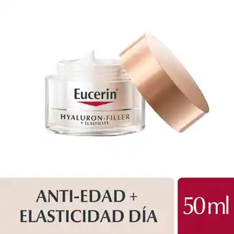 Farmacia Del Puente Eucerin crema antiedad de día hyaluron-filler + elasticity fps 15 50 ml oferta