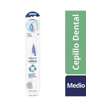 Sensodyne complete protection cepillo dental protección para dientes sensibles y encías, medio