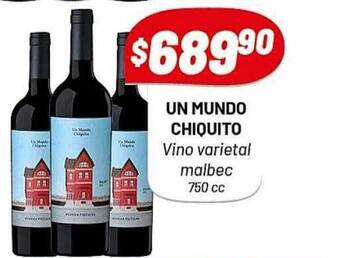 Almacor Un mundo chiquito vino varietal malbec oferta