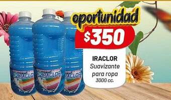 Almacor Iraclor suavizante para ropa oferta