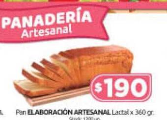 Cordiez Pan elaboración artesanal lactal oferta