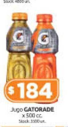 Cordiez Jugo gatorade oferta