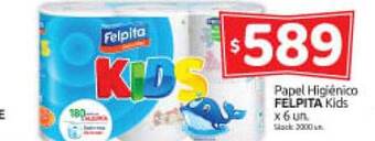 Cordiez Papel higiénico felpita kids oferta